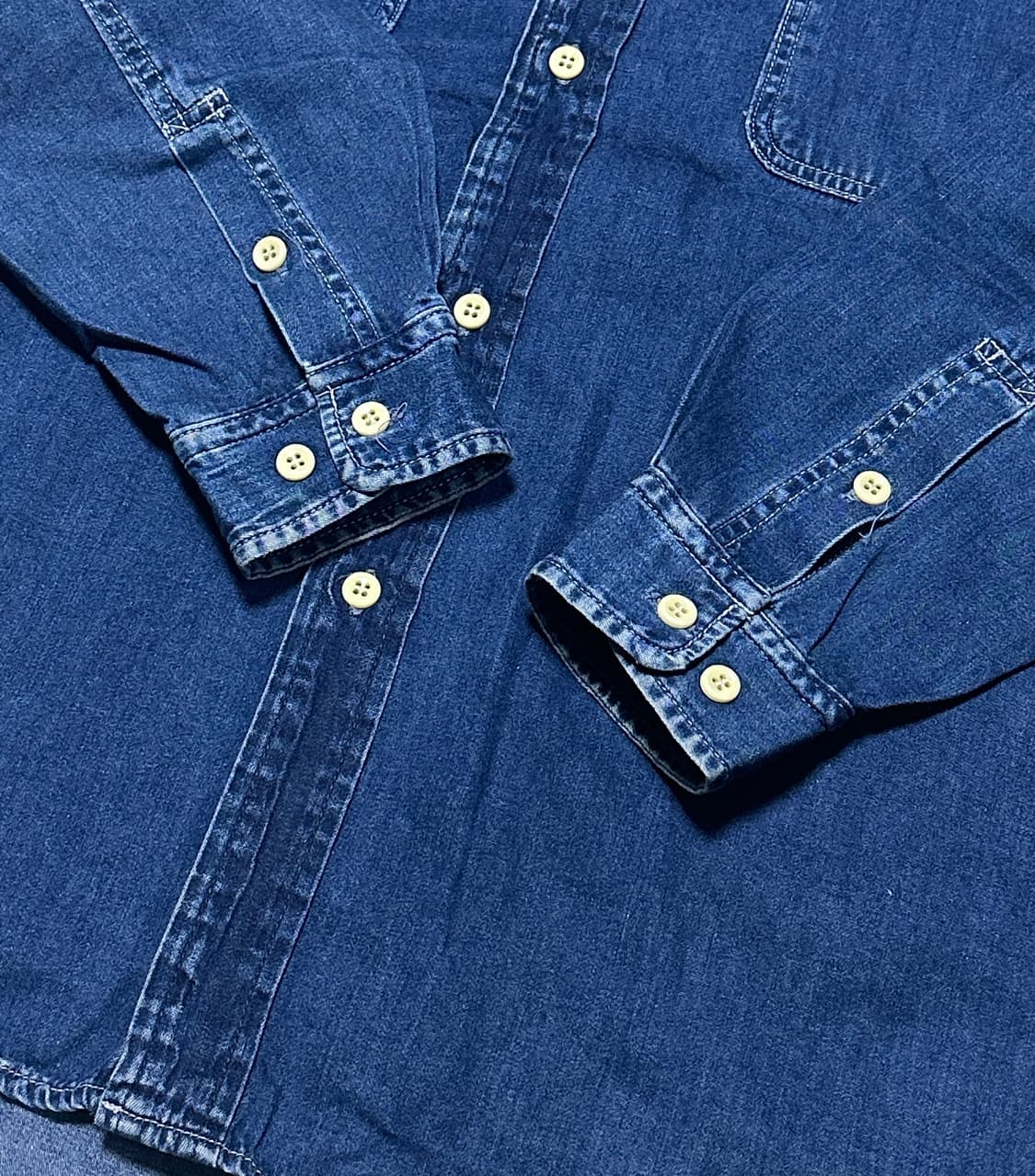 블루블루 재팬 인디고 데님 셔츠 상품이미지6