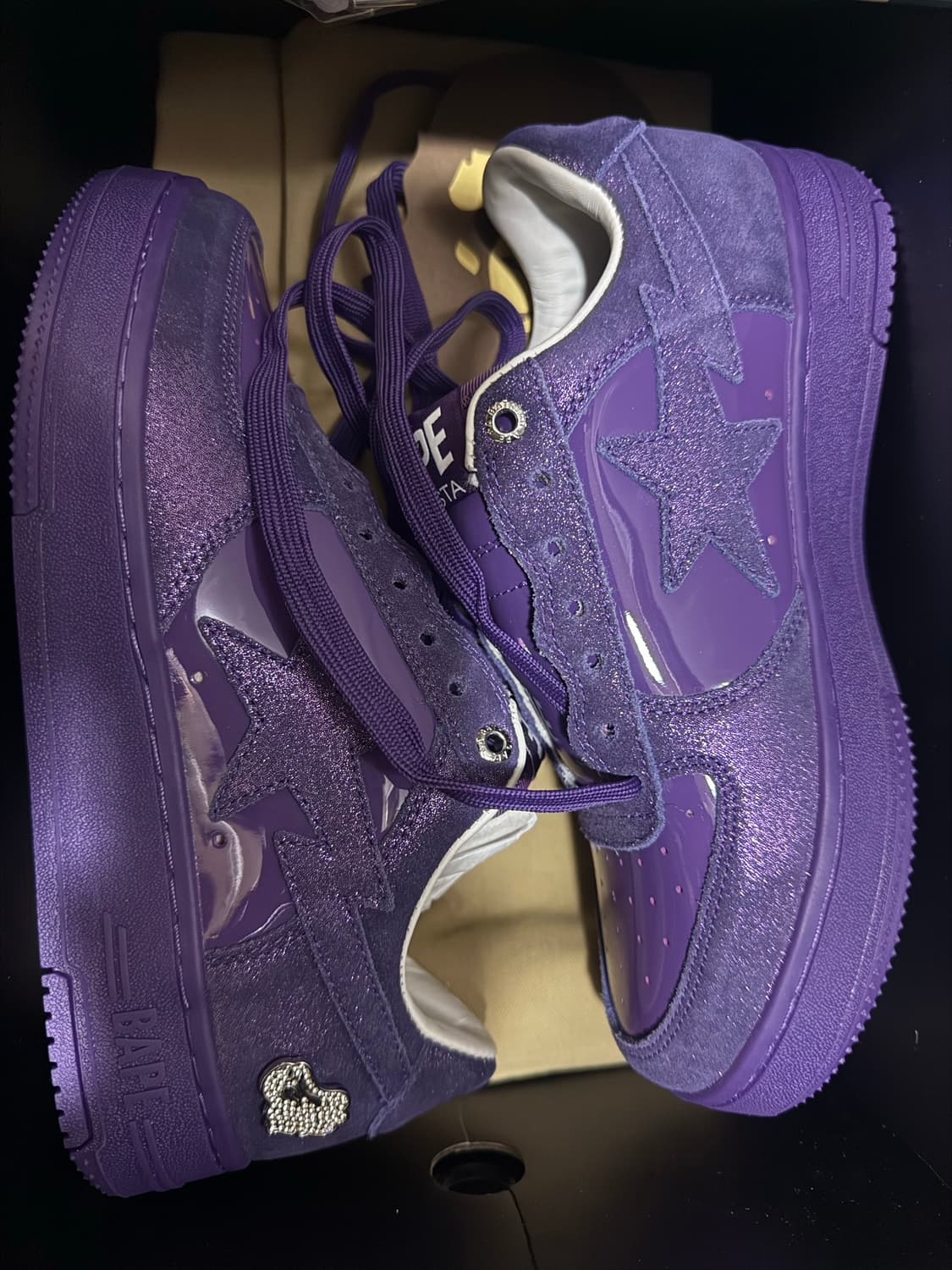 새상품_ 베이프스타 240 purple 상품이미지2