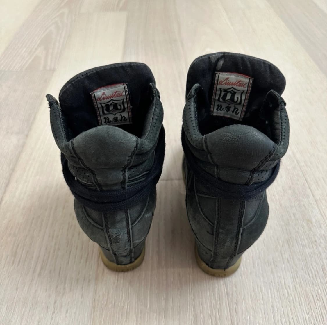 Ash 웨지힐 스니커즈 블랙 36 상품이미지5