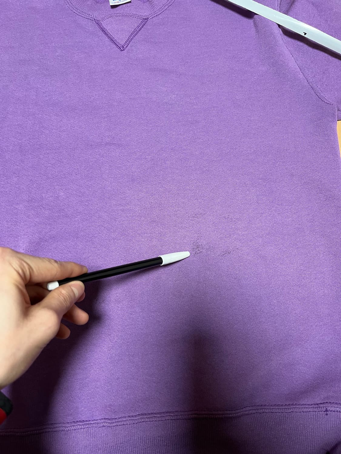 러셀 애슬레틱 90s 빈티지 스웻셔츠 바이올렛 색상 상품이미지8