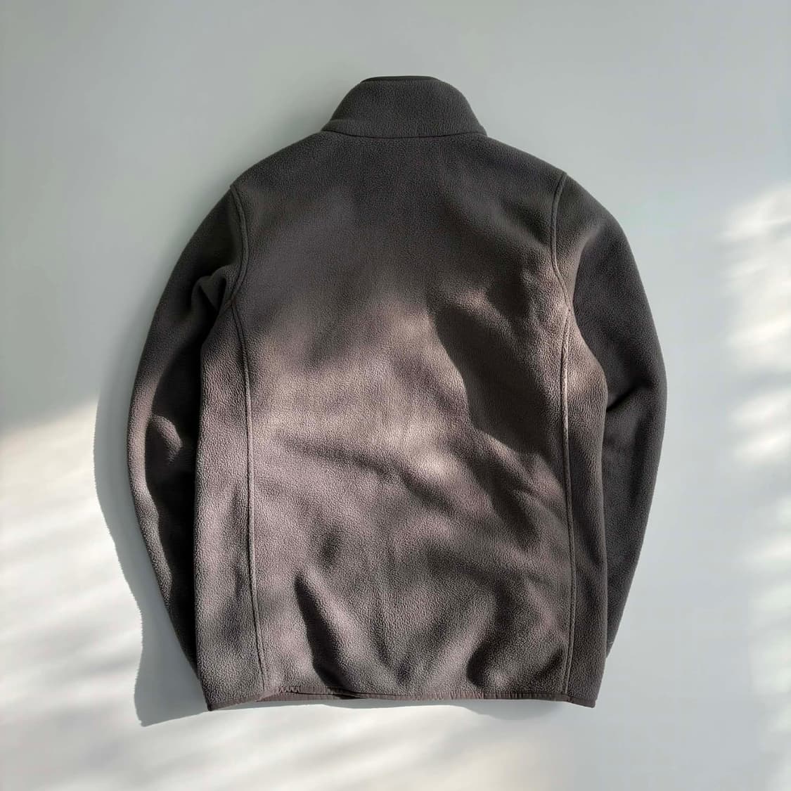 컬럼비아 그레이 플리스 자켓 후리스 희귀져지(S) 상품이미지3