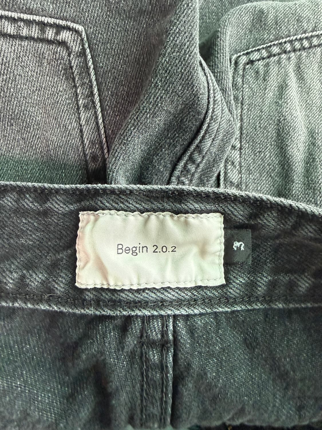 비긴 202 와이드 데님팬츠 상품이미지3