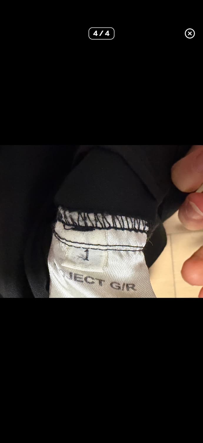 프로젝트 G/R 컨버터블 택티컬 팬츠 블랙/1 상품이미지5