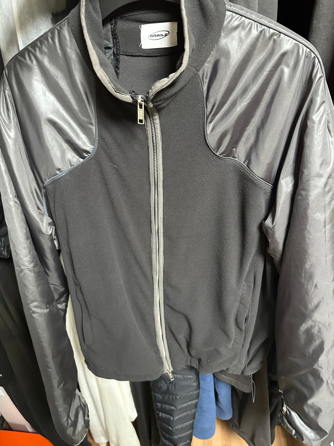 그레일즈 플리스 집업 샘플 상품이미지1