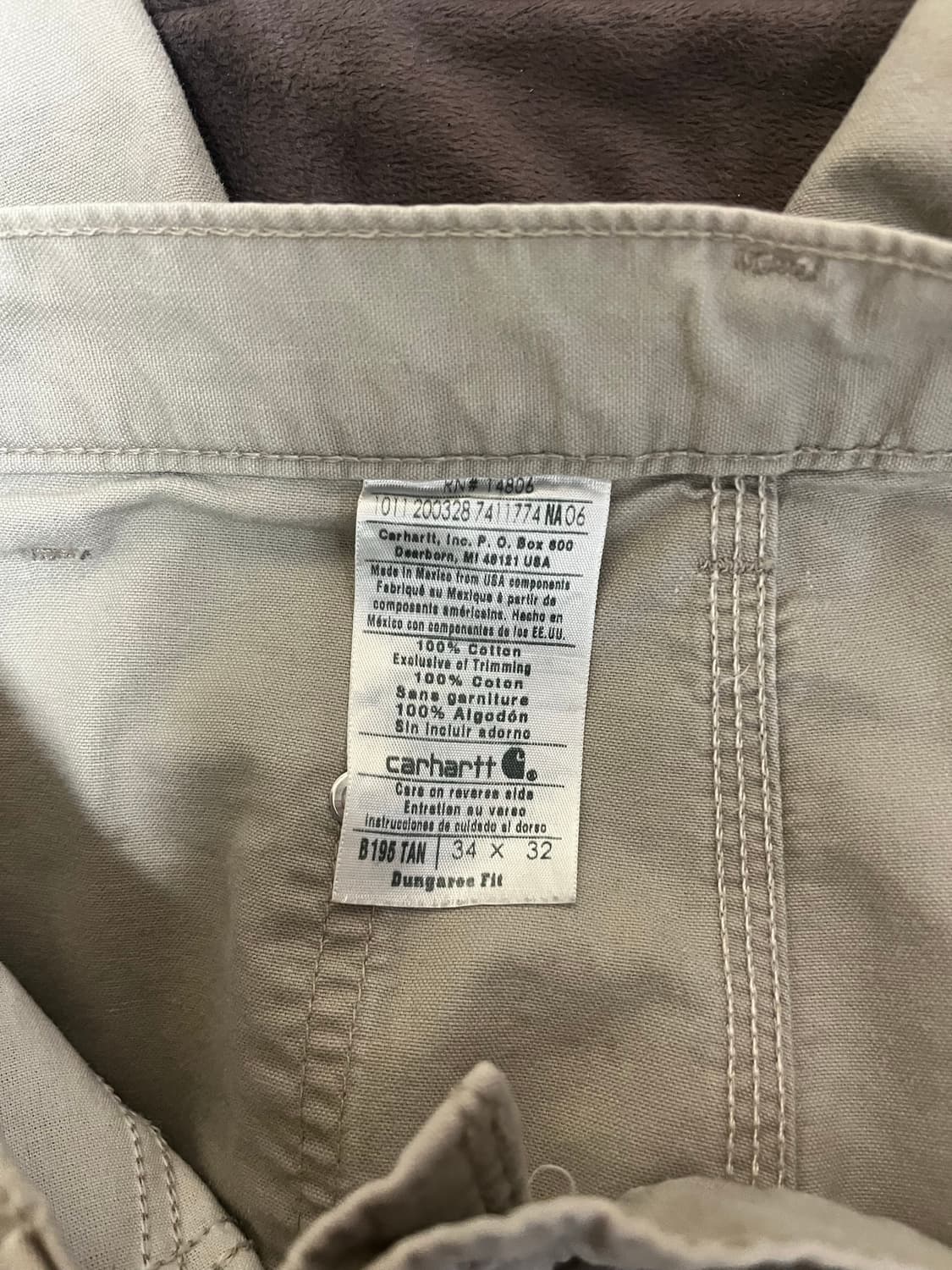 칼하트 더블니 34x32 상품이미지4