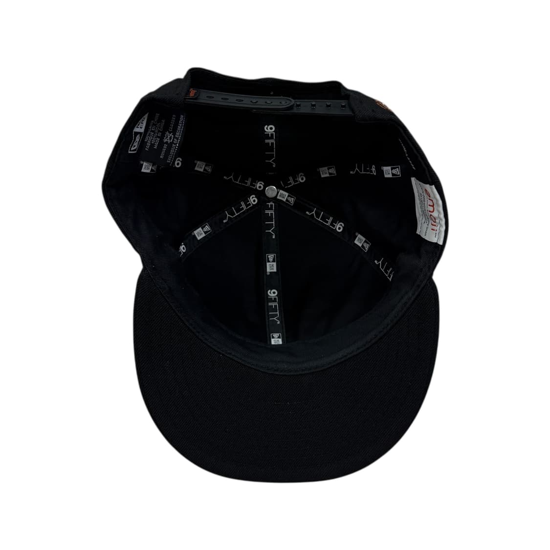 뉴에라 빈티지 이모지 몽키 스냅백 모자 블랙 M-L 상품이미지3