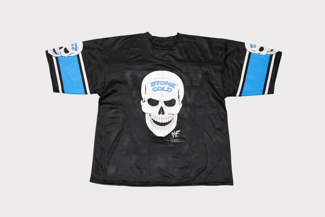 [L] 00's WWF 스톤콜드 스티브 오스틴 럭비져지 상품이미지1