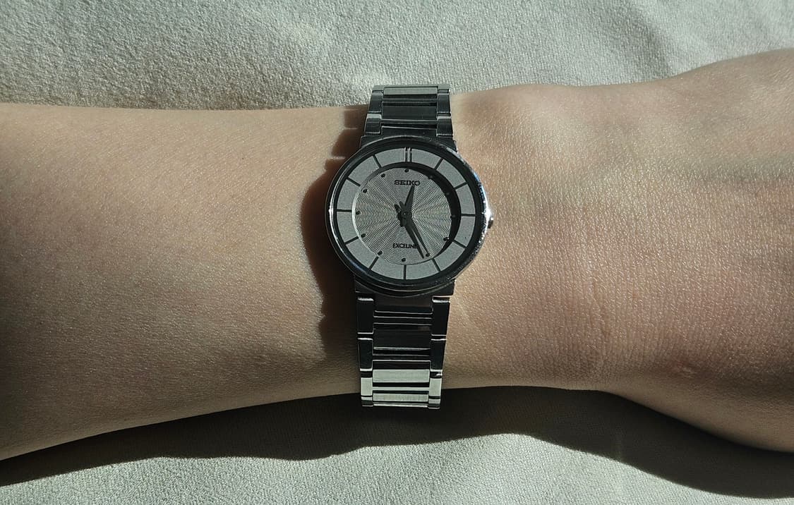 세이코 엑셀린 은장 여성시계 상품이미지2