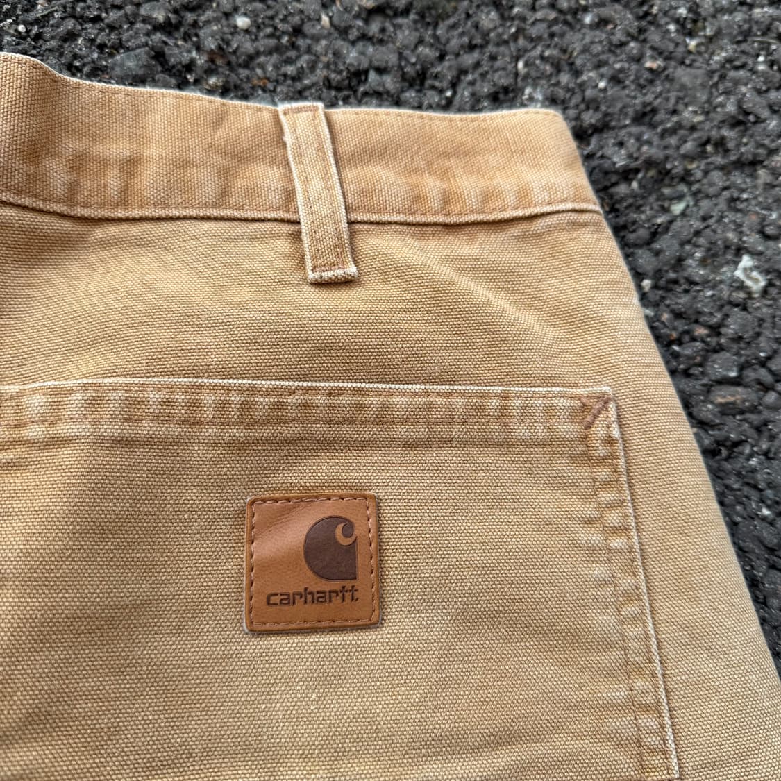 빈티지 칼하트 B11 BRN 싱글니 카펜터 팬츠 상품이미지8