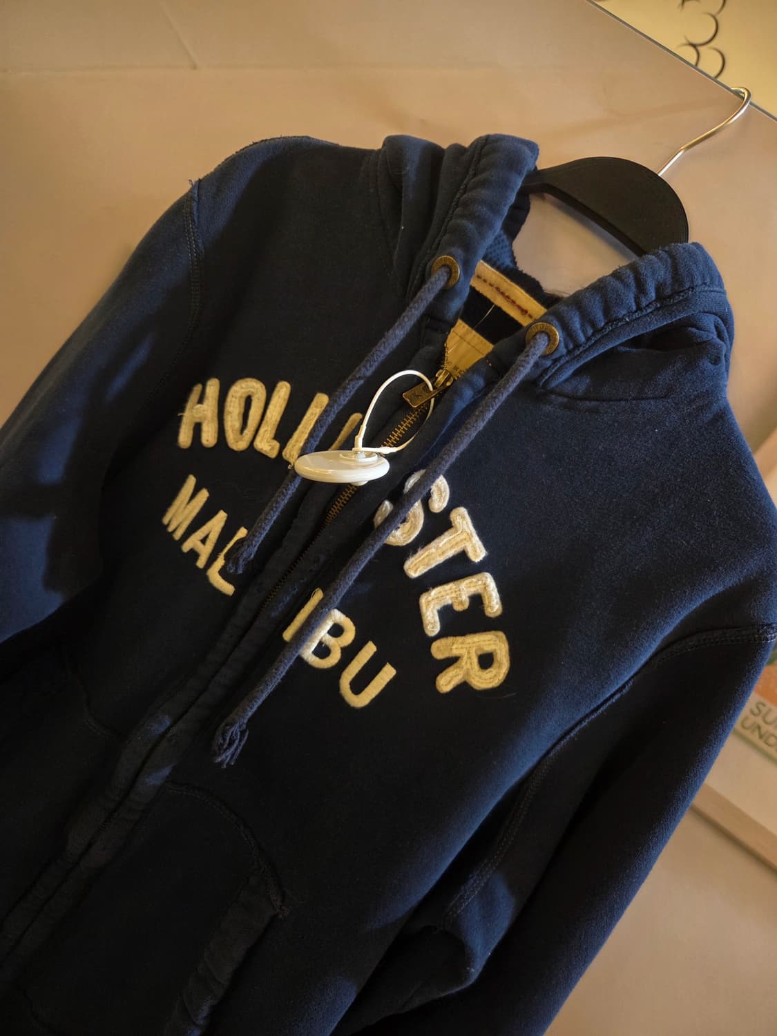 홀리스터 네이비후드집업 상품이미지1