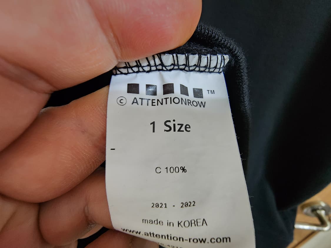 (1)어텐션로우 커브 터널 후드티 상품이미지6