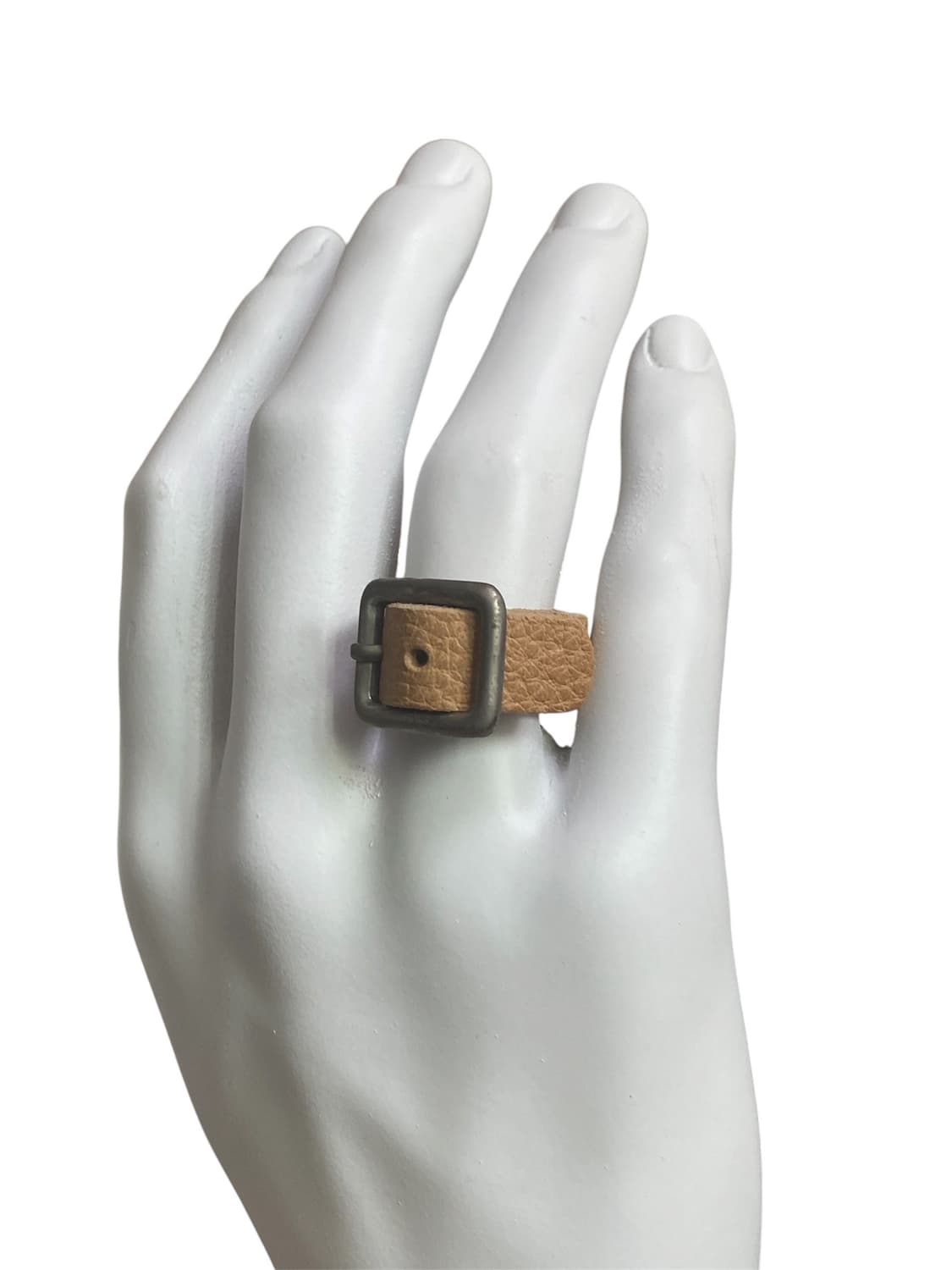 90s Leather Buckle Ring 상품이미지5