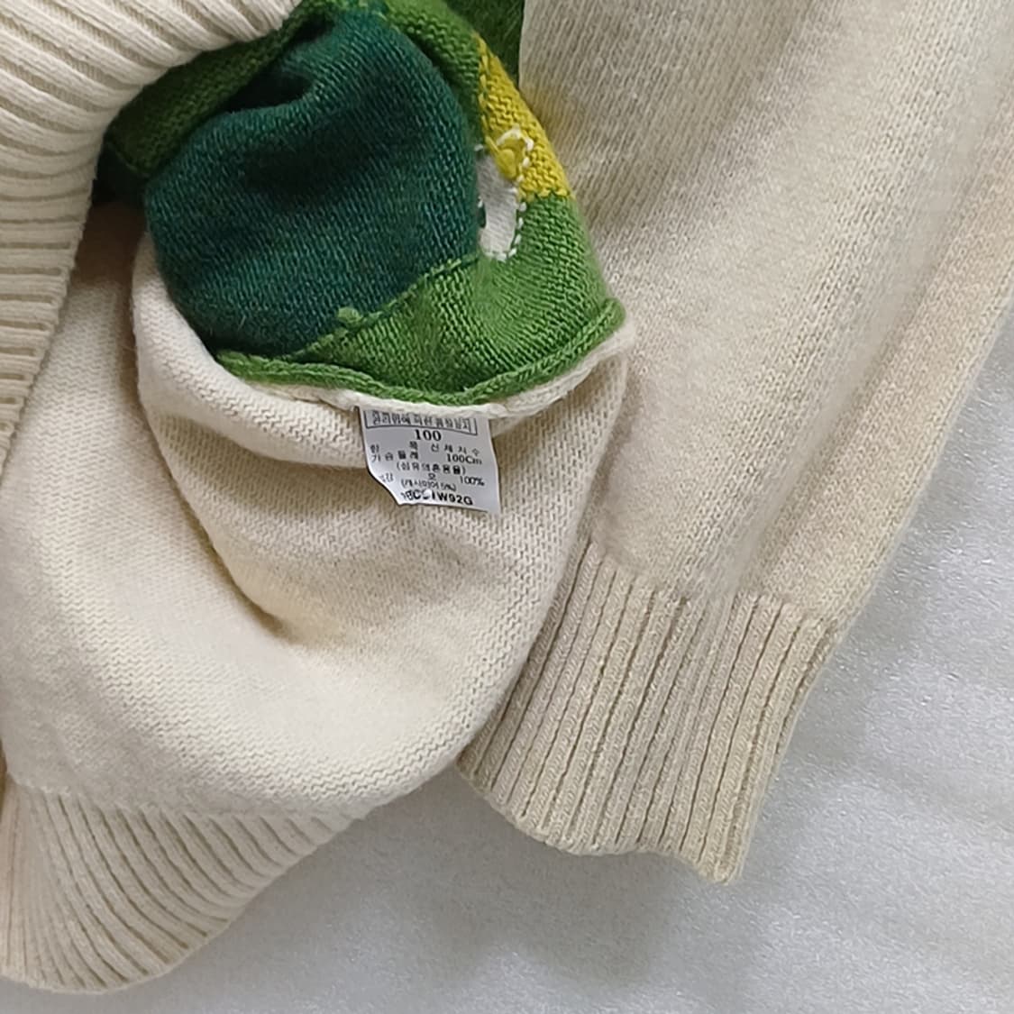 빈폴 캐시미어 울 라운드 니트 남성 큰 L ~ XL 중간두께 사랑봉봉 상품이미지4