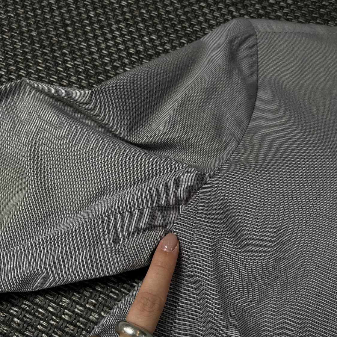 버버리 그레이 블레이저 자켓 40 상품이미지5