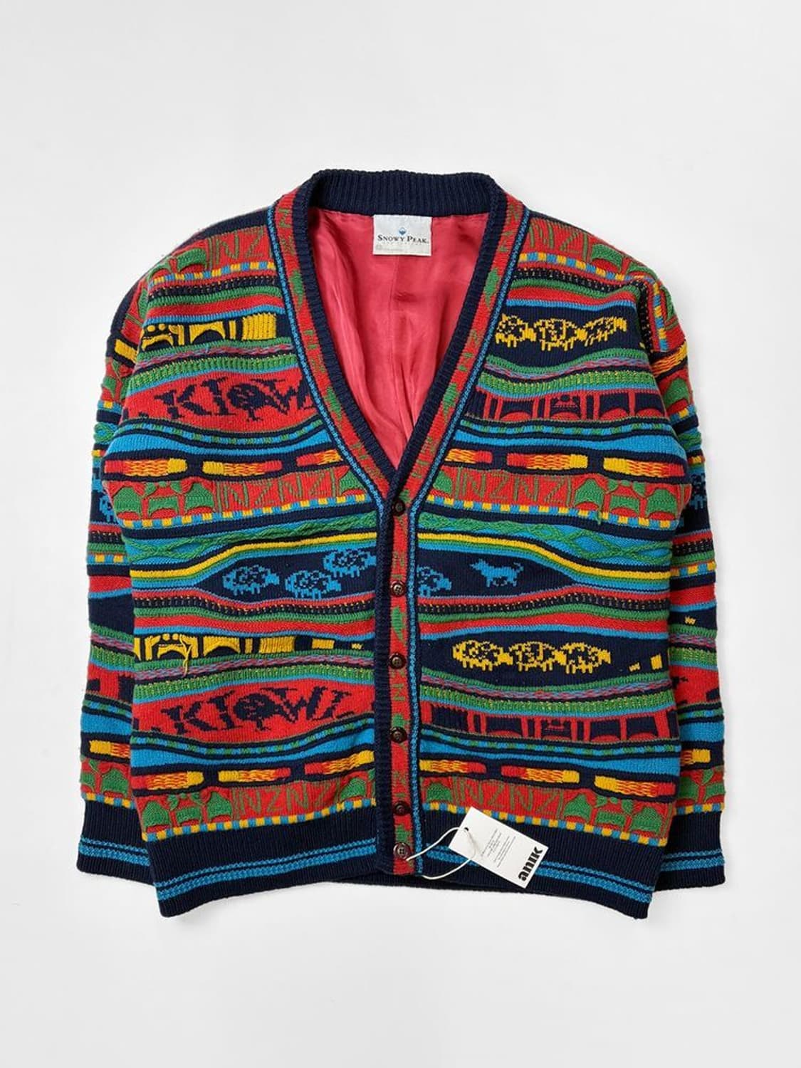 스노위피크 90s 울 케이블 패턴 니트 가디건 PN5100 상품이미지1