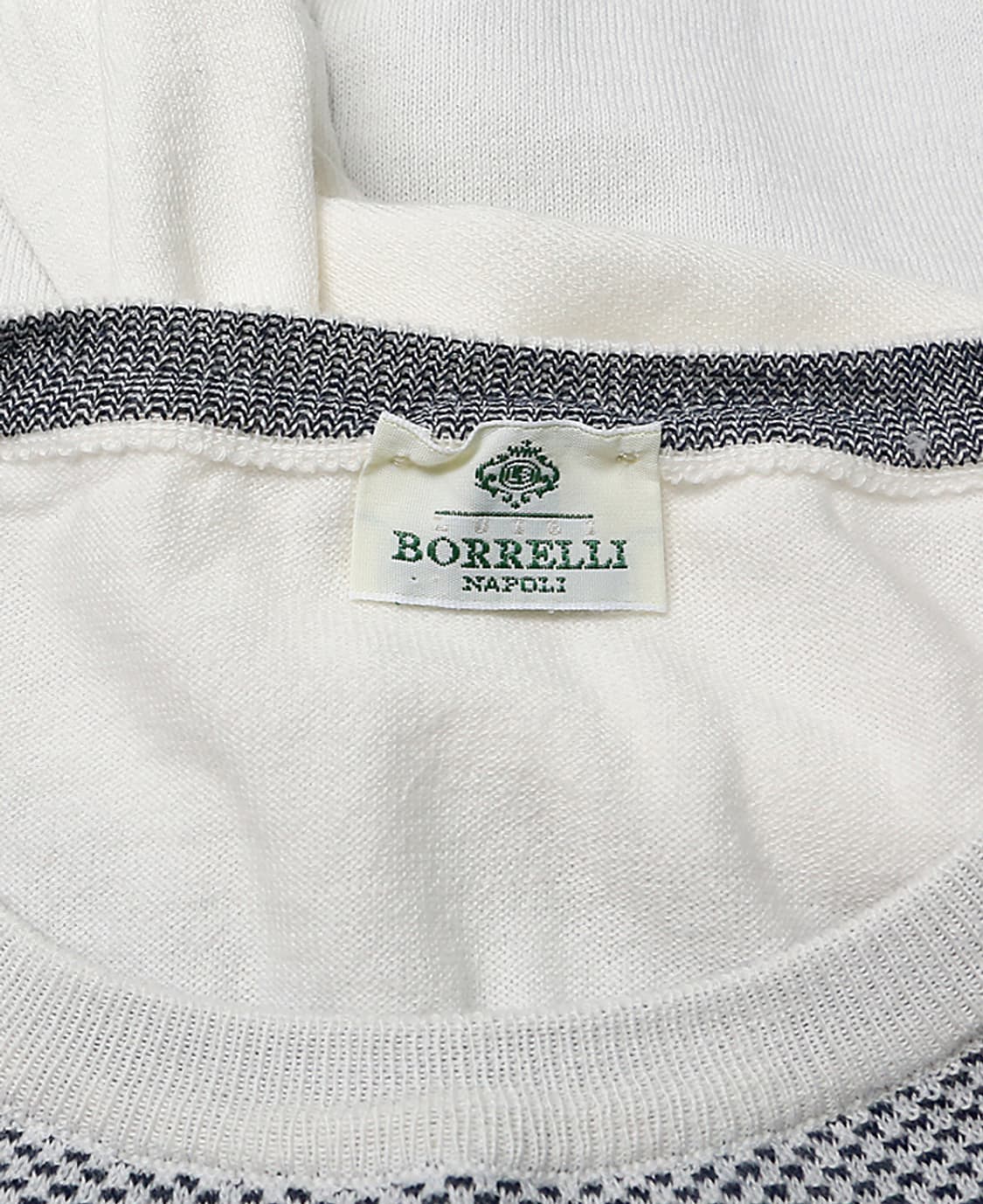 루이지 보렐리 [Luigi Borrelli] 코튼 클래식 라운드 니트 상품이미지5