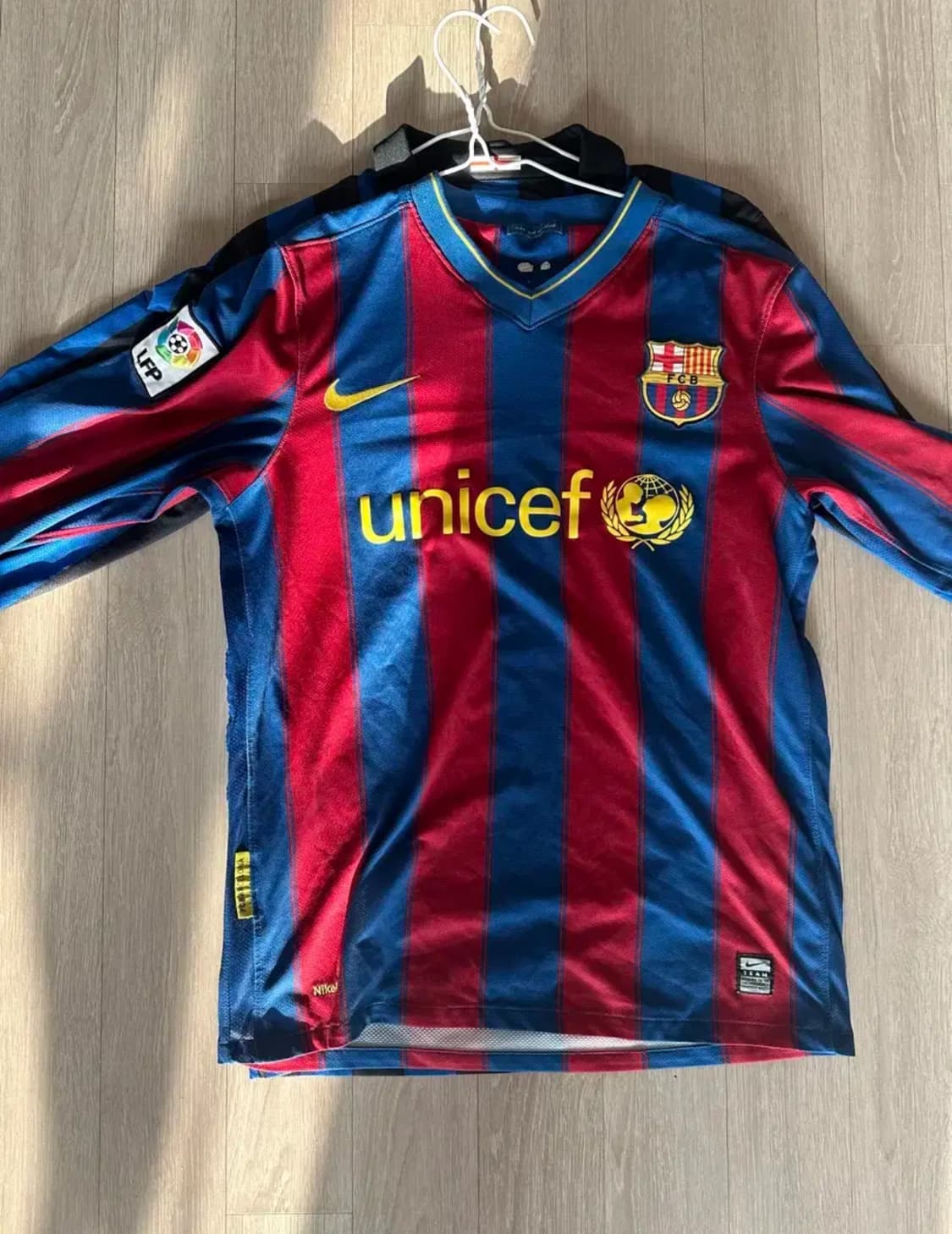 S) 09-10 정품 바르셀로나 긴팔 상품이미지1