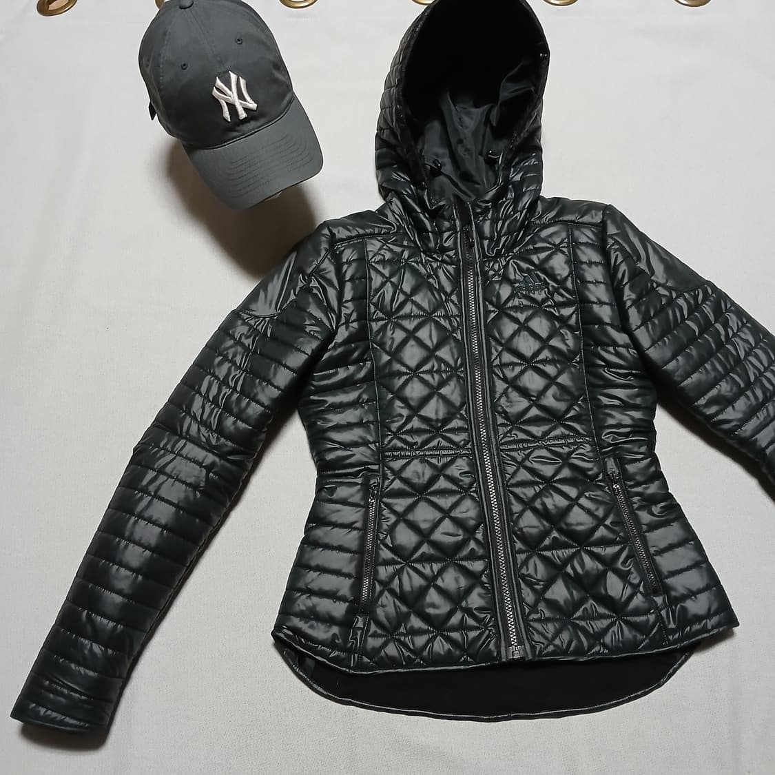 Adidas 아디다스 우먼 퀄팅 패딩 점퍼 자켓 상품이미지3