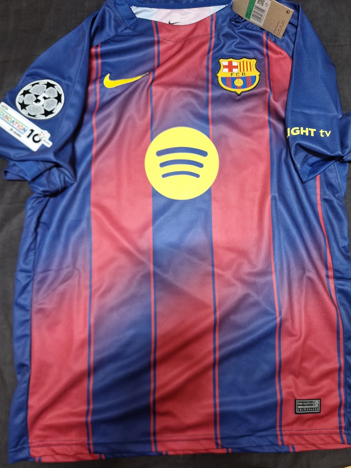 라민야말 바르셀로나 축구유니품 반팔 oem 상품이미지2