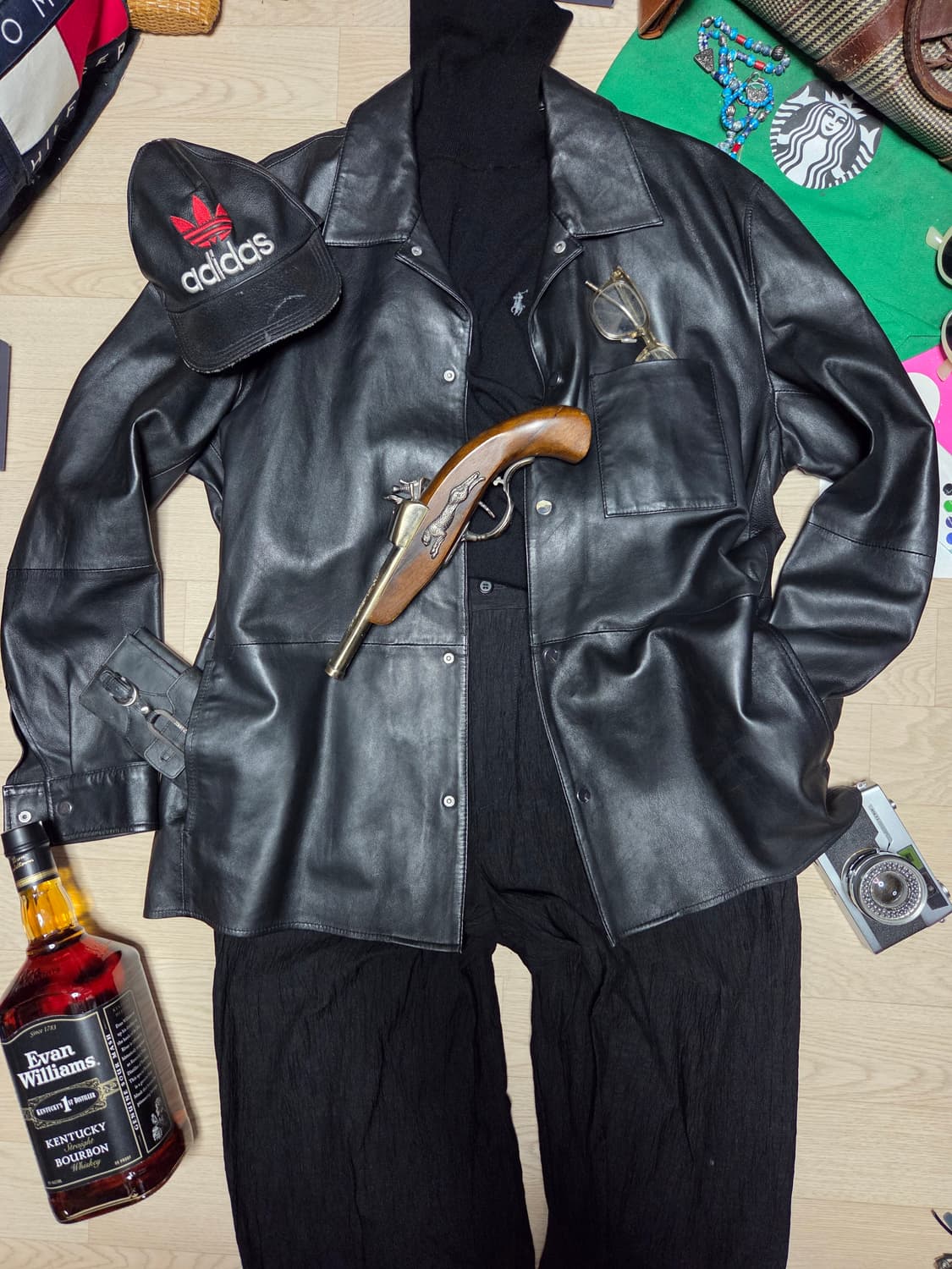 ZARA 양가죽 자켓 초어 오버셔츠 카코트 쉽스킨 코트 상품이미지2