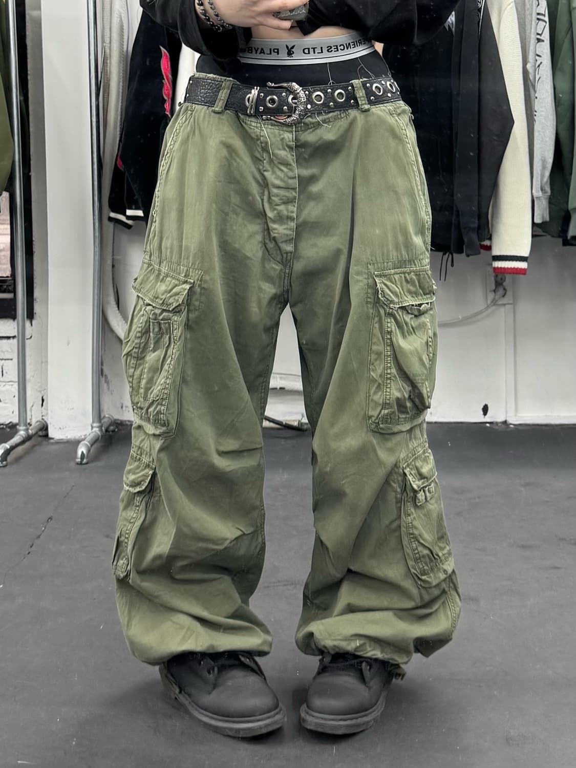 아베크롬비 카키 카고팬츠 상품이미지1