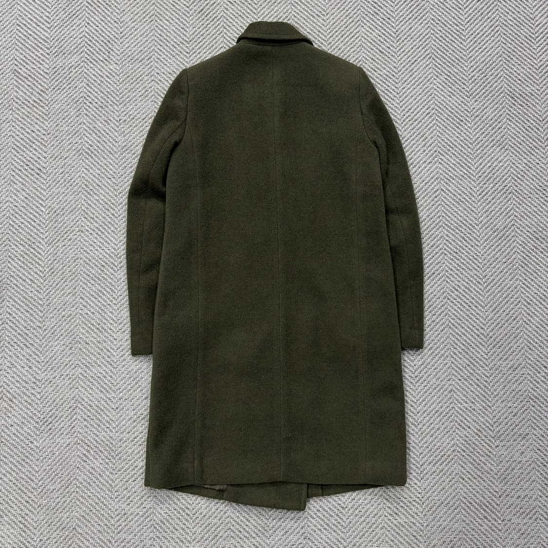  모르간 울 블렌딩 더블코트 v1433  상품이미지2