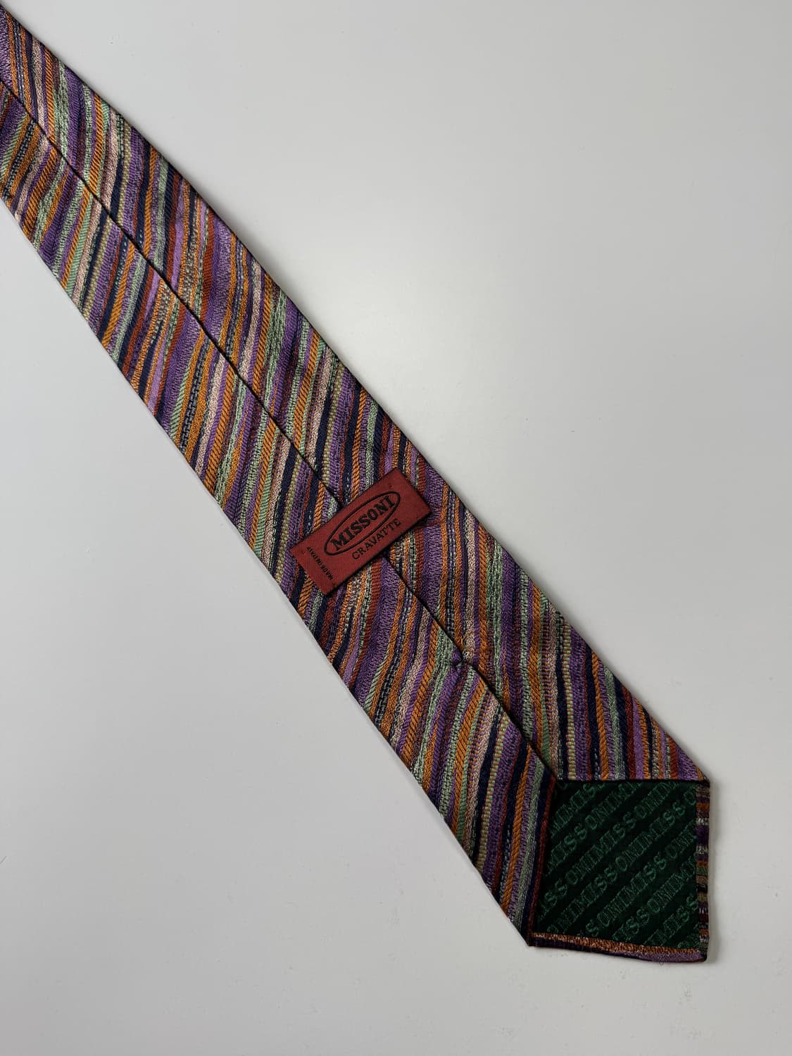 미쏘니 (Missoni) 실크 넥타이 9.3cm 상품이미지3