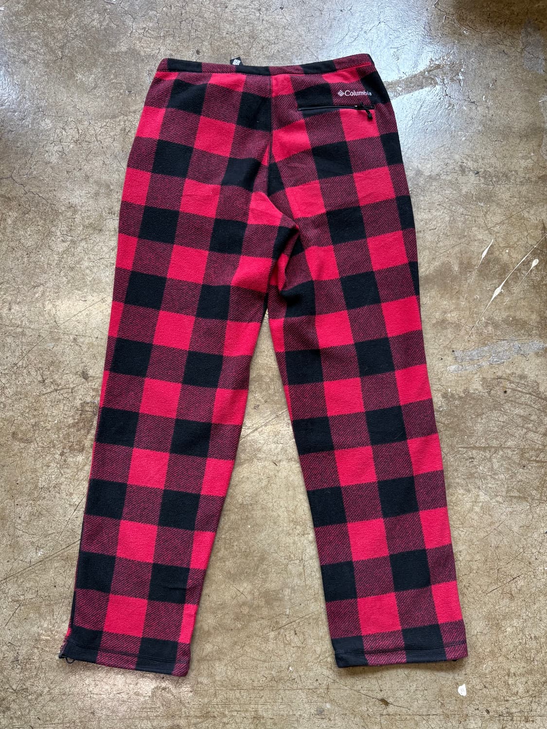 컬럼비아 플리스 타탄 체크 팬츠 상품이미지5