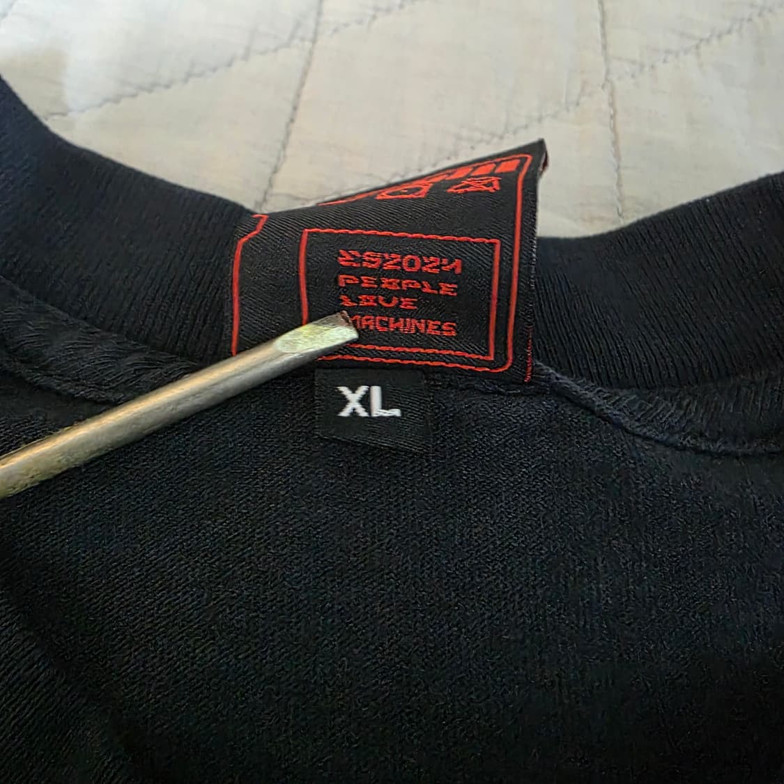 [XL] 공각기동대 부틀렉 이더리얼 스튜디오 컬러 블랙 티셔츠 상품이미지7