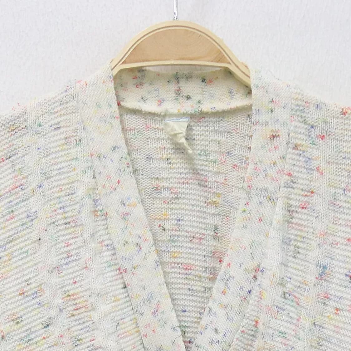 90'S  울 니트 브이넥 가디건 62397 상품이미지3