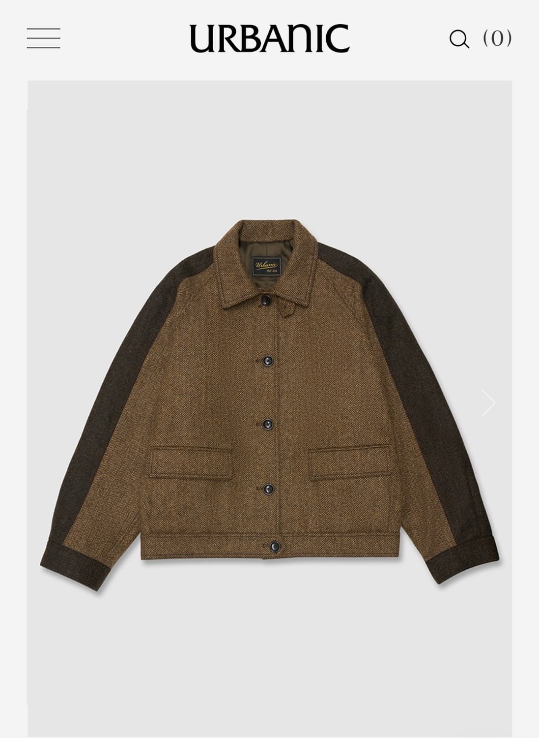 얼바닉30 cedar jacket 1사이즈 상품이미지1