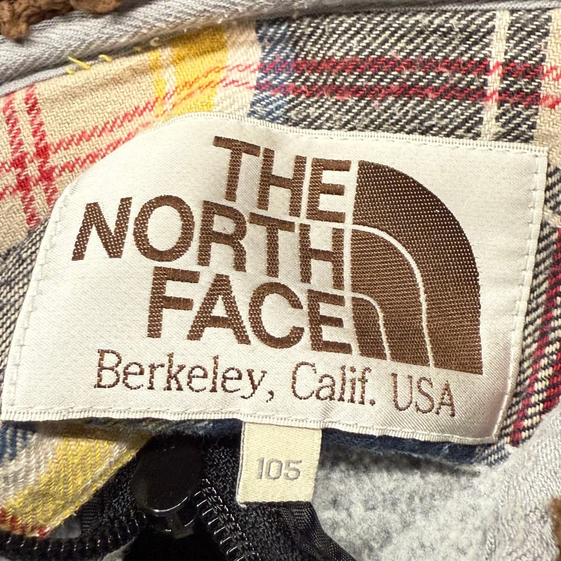 [정품/105] 노스페이스 회색 플리스 후드집업 b17 상품이미지6