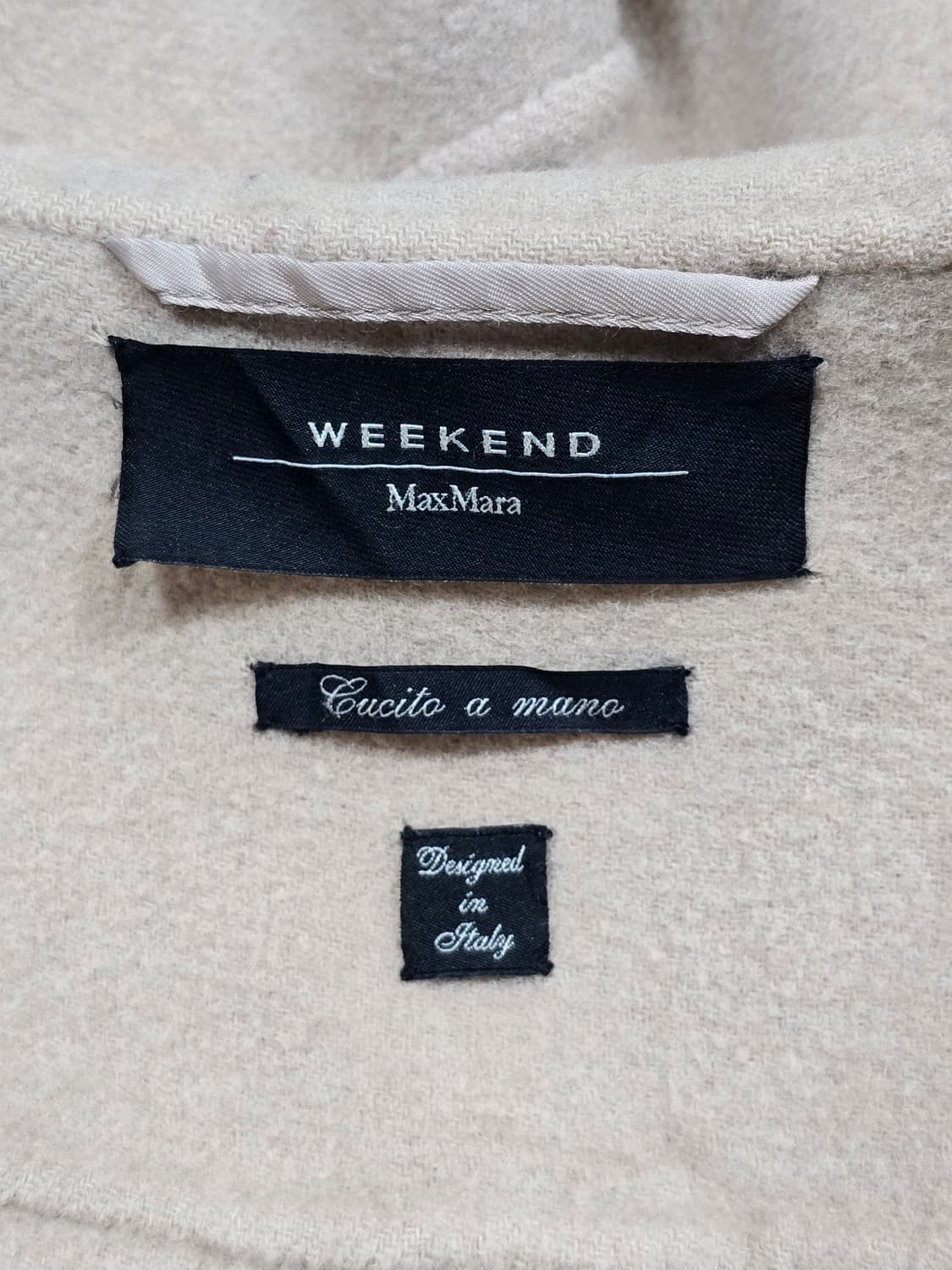 위크엔드 막스마라 후드 버진울 코트 상품이미지8