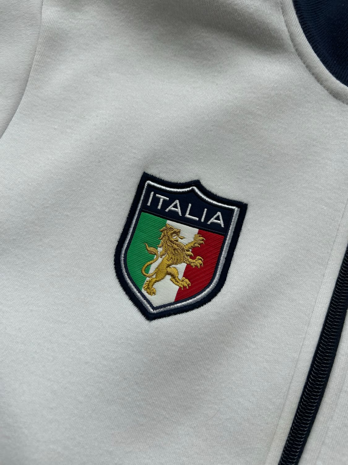 (유일매물) 폴로 빅포니 이탈리아 화이트 집업 져지 상품이미지3