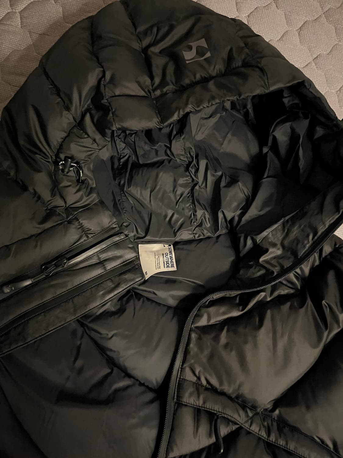 썸웨어아웃사이드 구스 다운 패딩 XL 상품이미지8