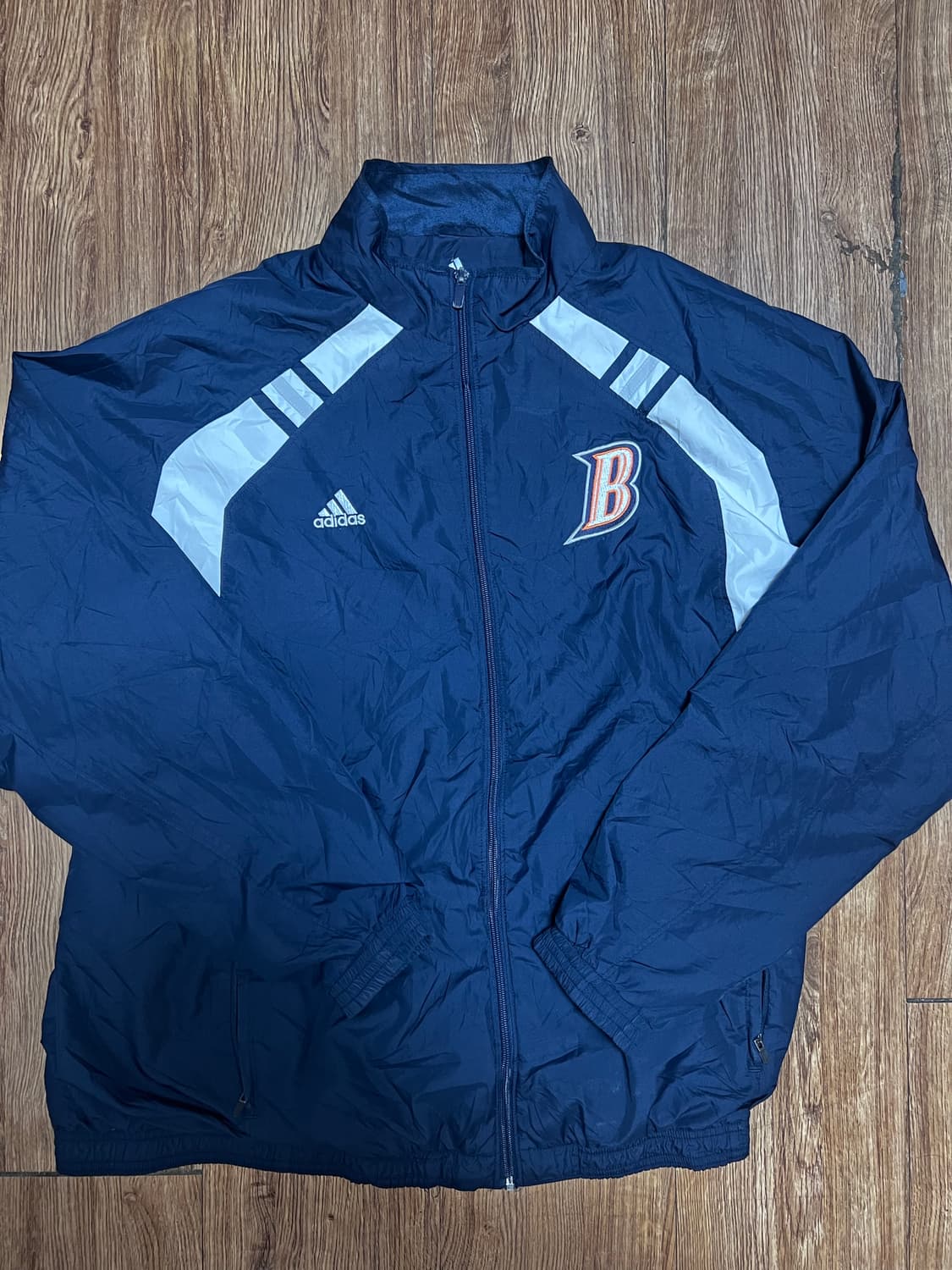 아디다스 네이비 바람막이 L 상품이미지1