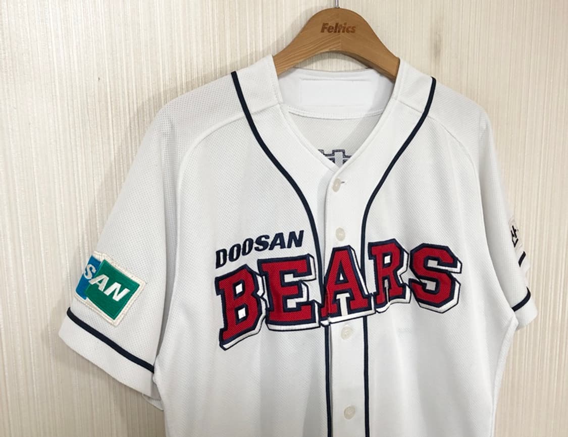 KBO 위팬 두산베어스 홈유니폼/져지 100 #49 민병헌 상품이미지4