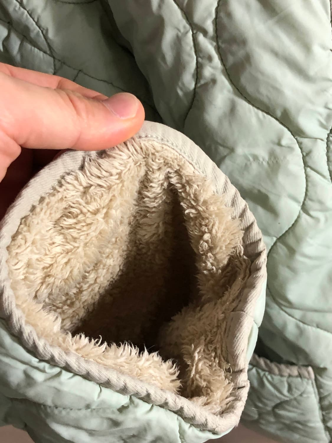 빈티지 뽀글이 깔깔이 자켓 상품이미지5