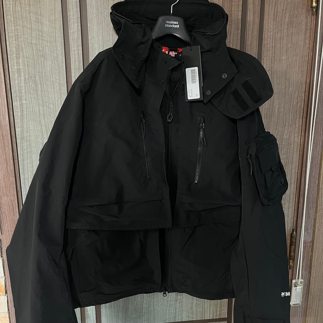 새상품(XXL)밥캣 제트 하드쉘 유틸리티 자켓 블랙 상품이미지1