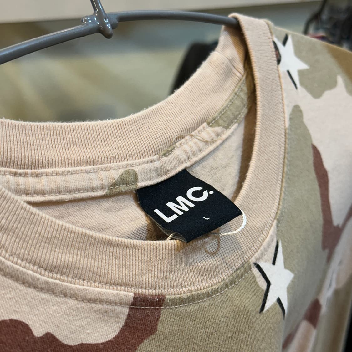 LMC 반팔 티셔츠 카모 패턴 프린팅 L  상품이미지3