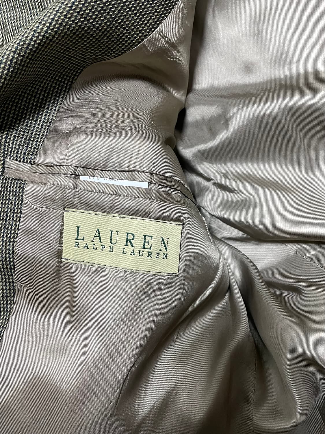 Lauren Ralph Lauren 울 체크 블레이저 상품이미지4