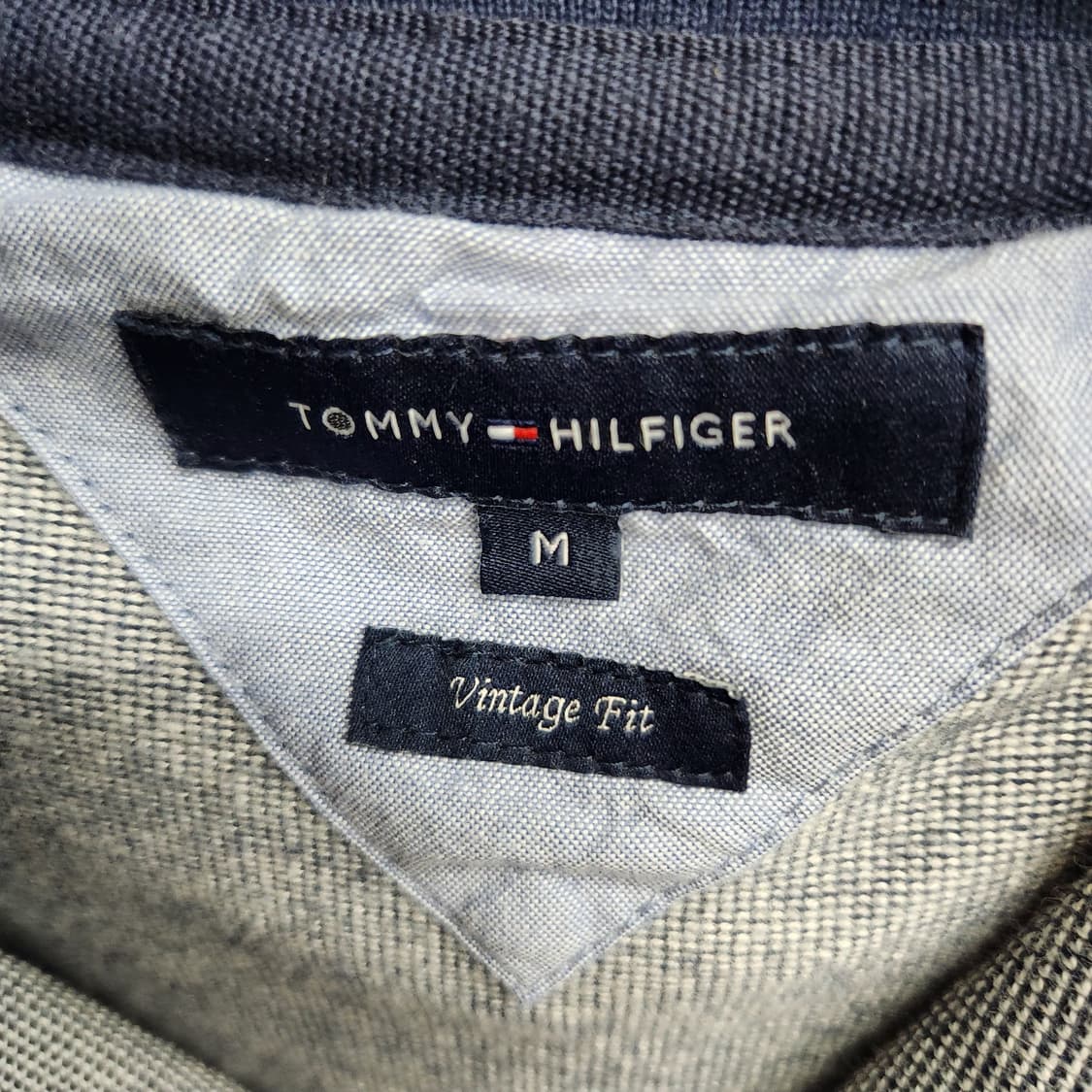 타미힐피거 바시티 로고 숄카라 코튼 가디건 M(M~L)남여공용 상품이미지5