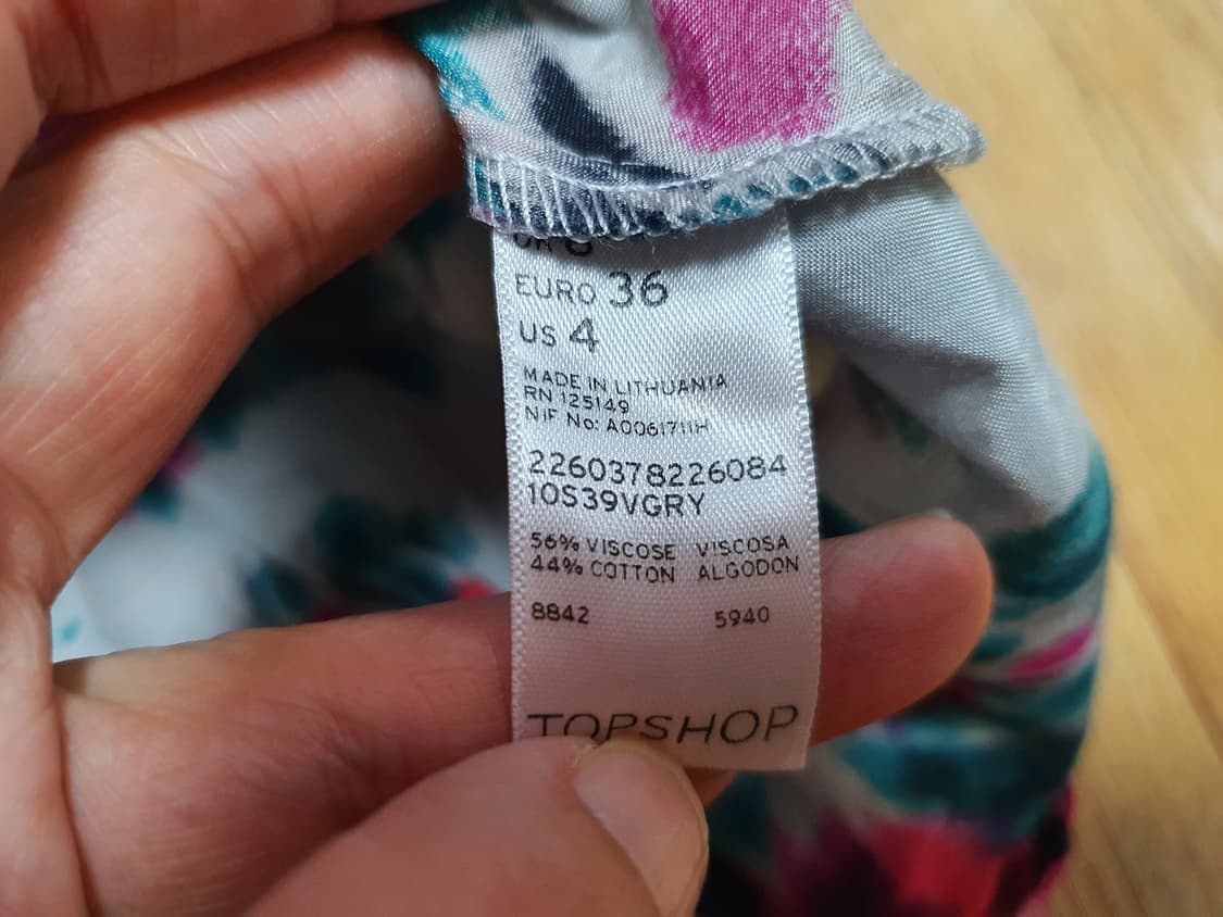 탑샵(TOPSHOP) 패턴원피스 55 상품이미지8