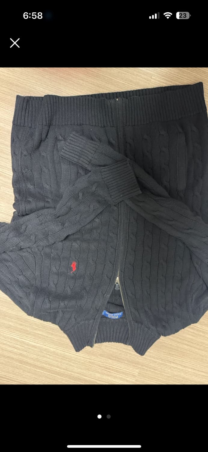 폴로 풀집업 L 상품이미지1