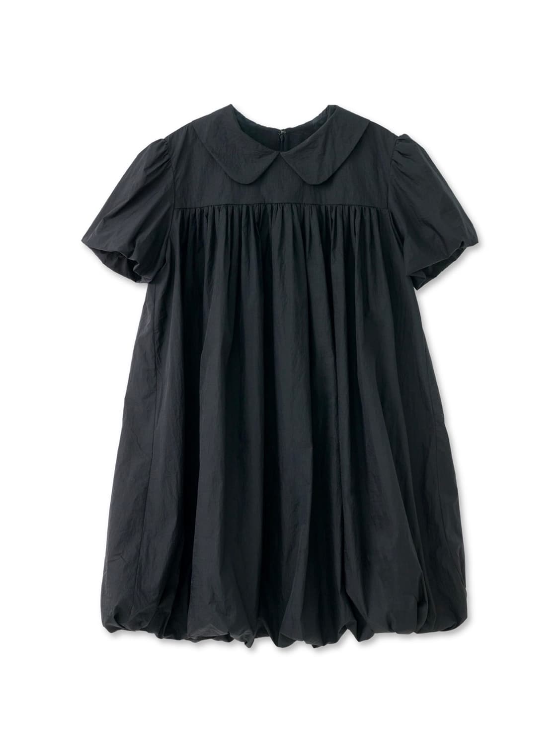 (cosmoss) 코스모스 볼륨 미니 원피스 블랙 상품이미지1