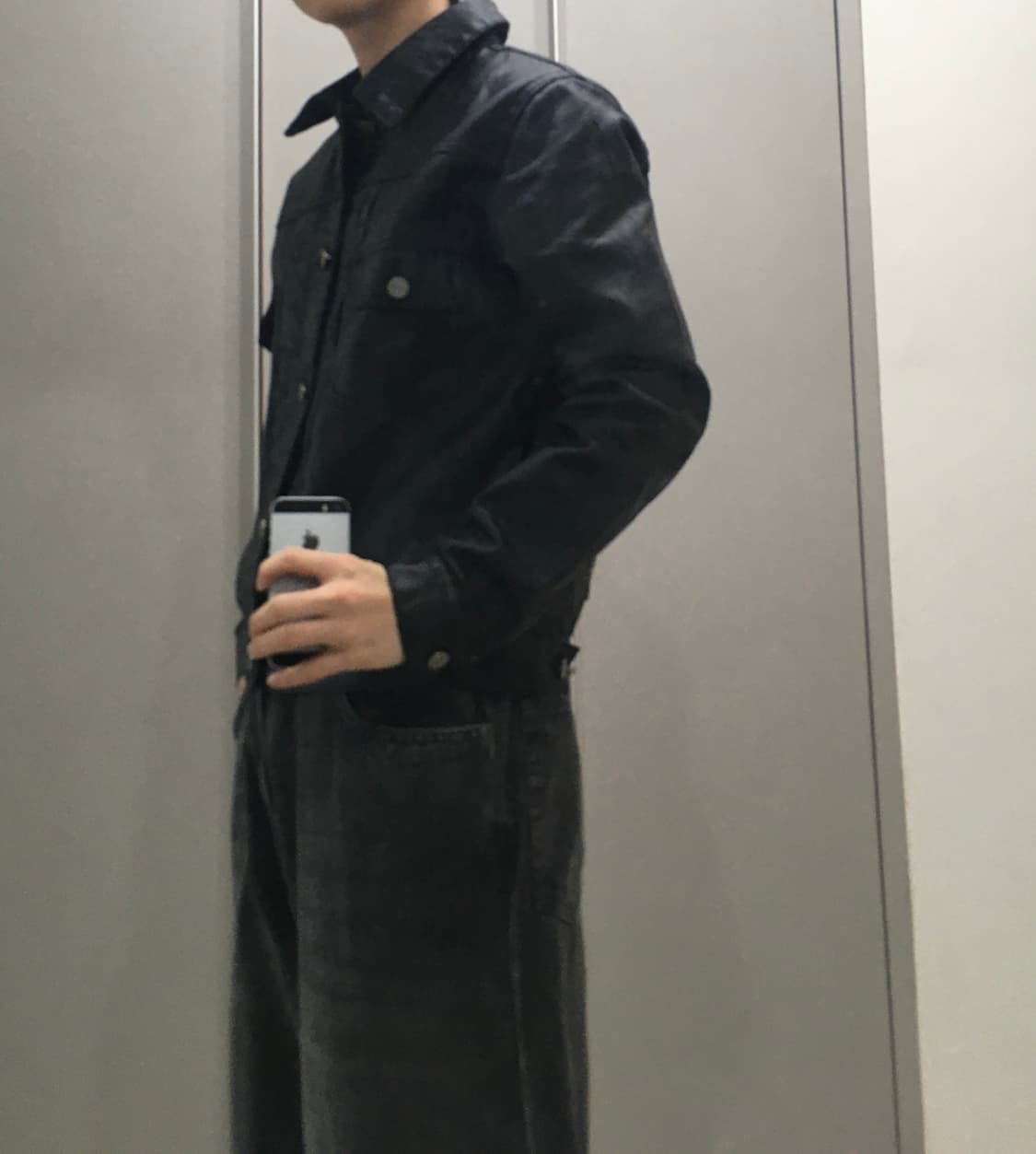 자라 배기 블랙데님진  상품이미지4