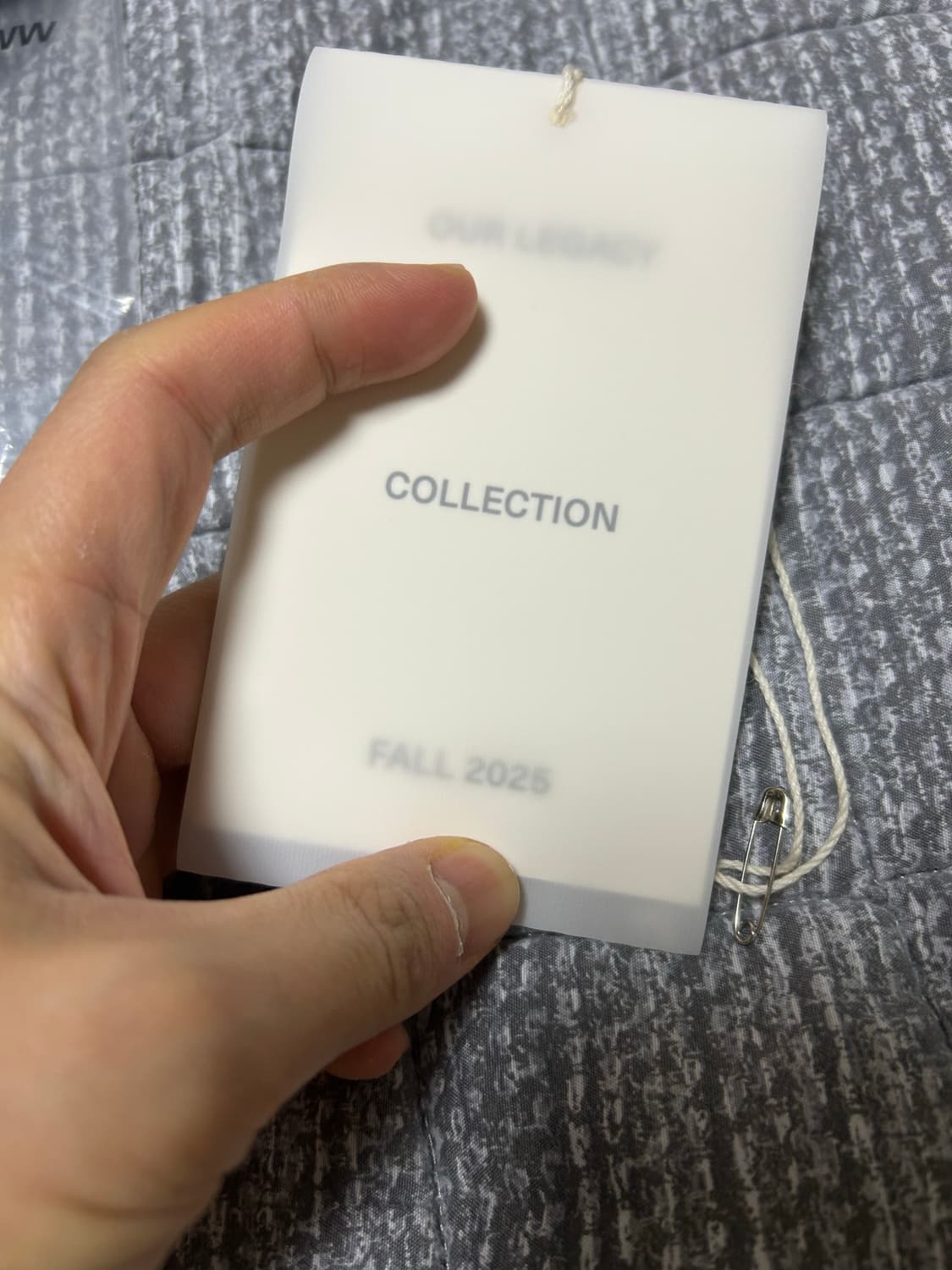 (새제품) 25fw ourlegacy 울트라짚 가디건 52(105) 상품이미지6