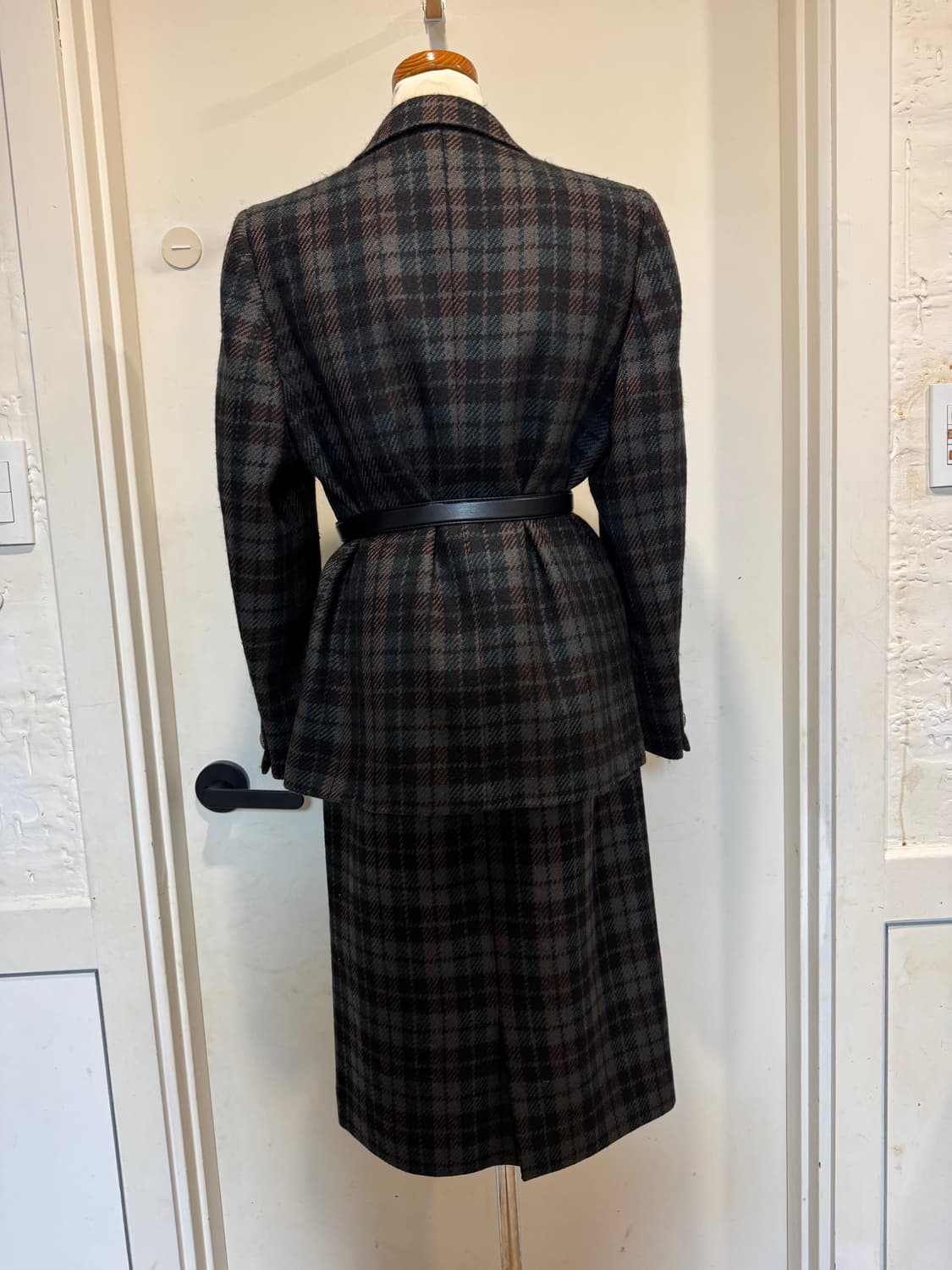 빈티지 버버리 자켓 스커트 셋업 상품이미지4