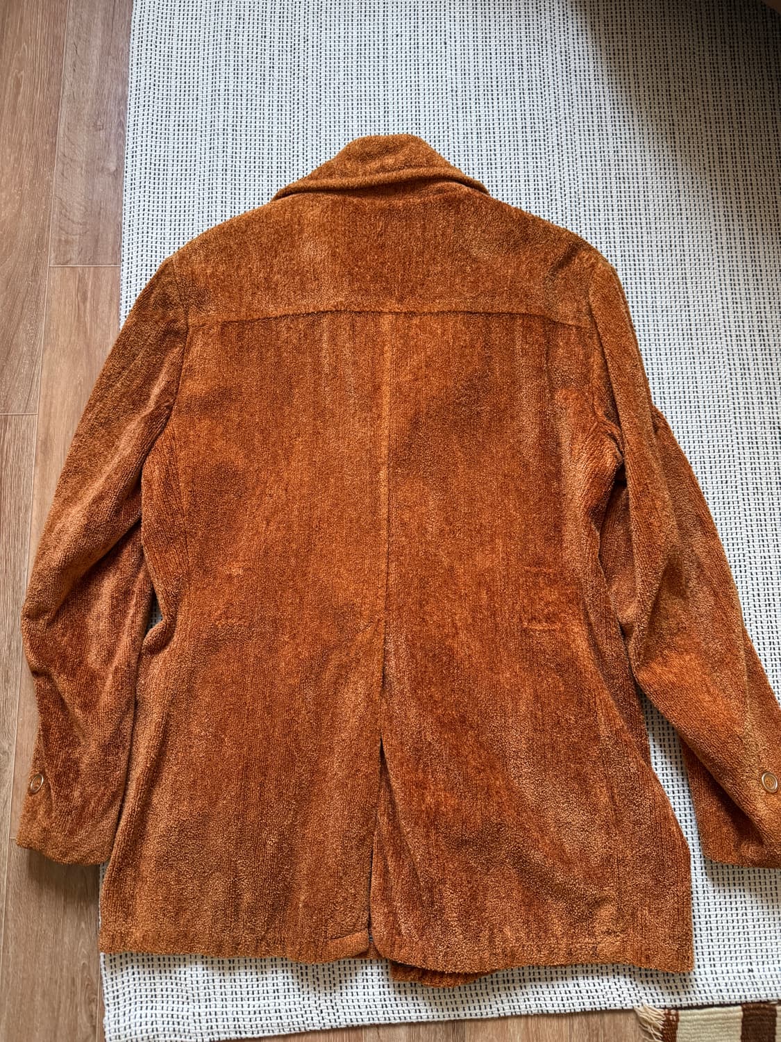 60s 빈티지 아카이브 파일 벨루어 카코트 상품이미지5