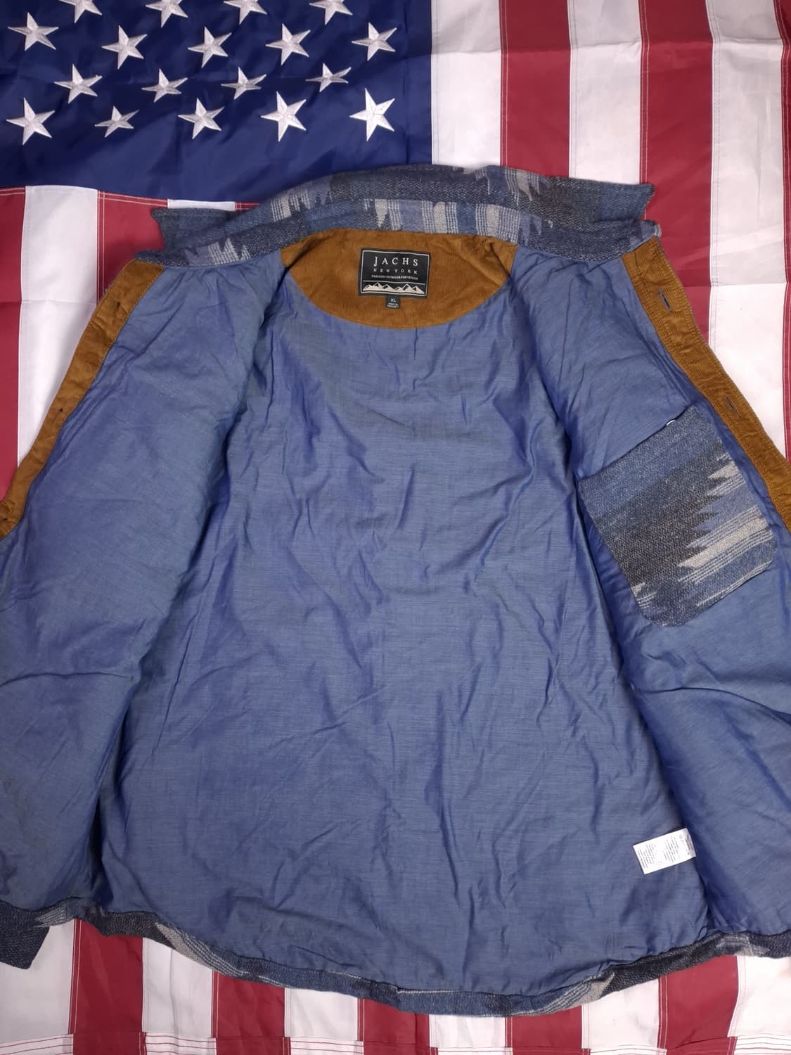 새제품 JACHS 아즈텍 나바호 패턴 셔츠 자켓 상품이미지8